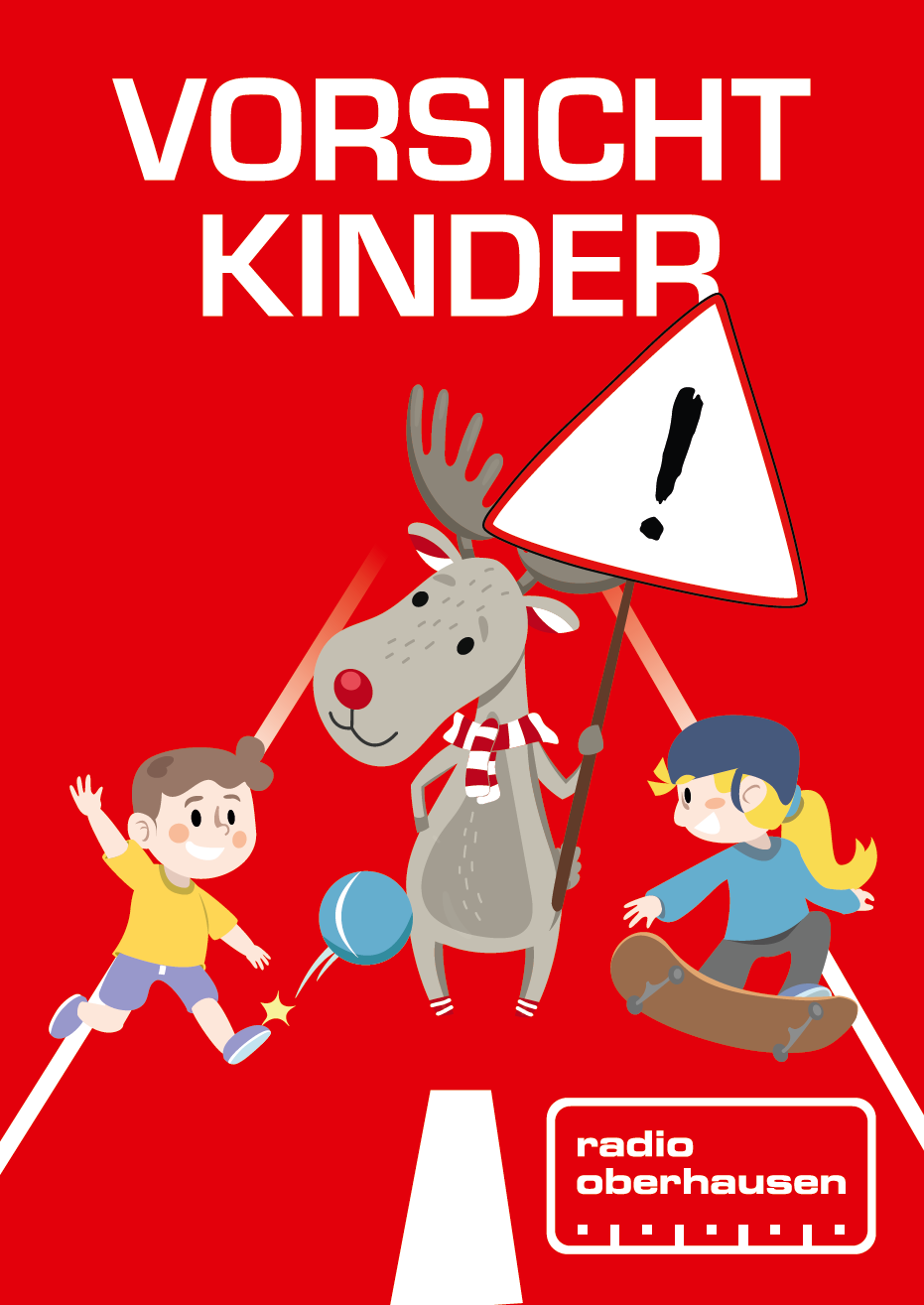 Vorsicht Kinder Plakat