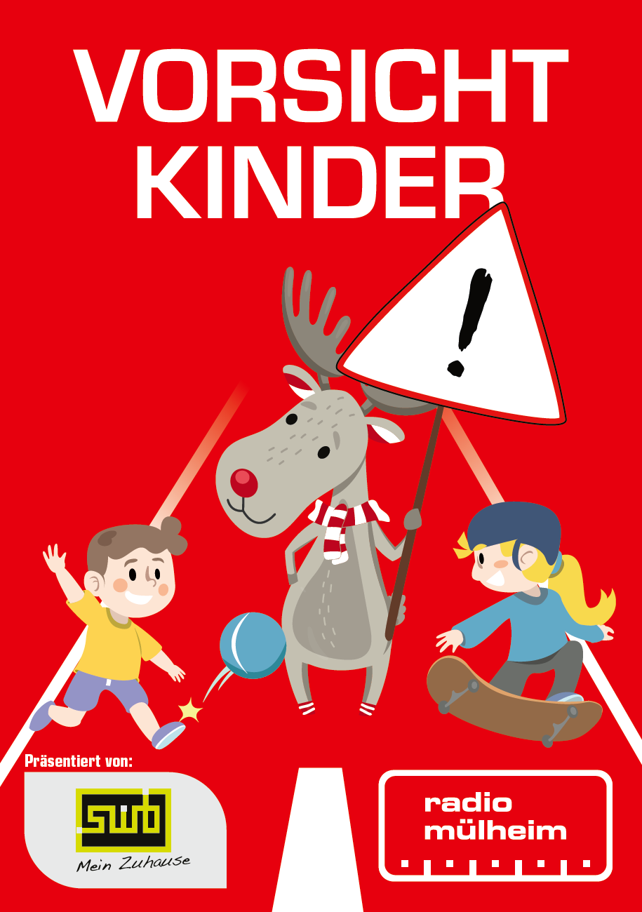 Vorsicht-Kinder-Schild